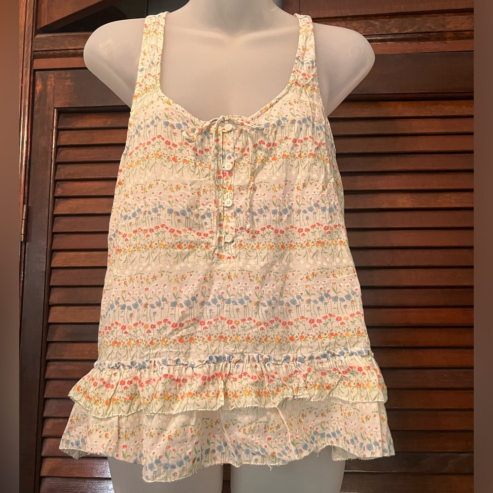 aerie floral blouse bnwt 2011